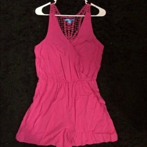 Pink romper